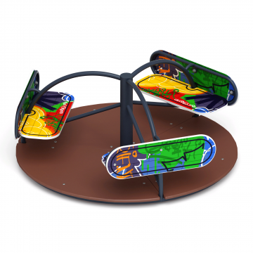 Карусель Солнышко (Граффити) - ИО 30.01.03-16.И1