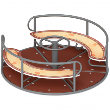 Карусель с рулем (Замок) - ИО 30.01.04-01.И1