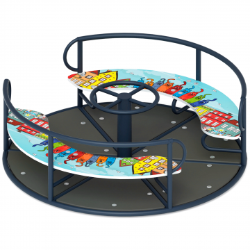 Карусель с рулем (Коты) - ИО 30.01.04-10.И1