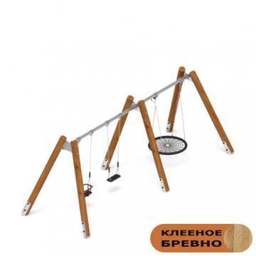 Качели (Лиственница темный) ИО 13.Р.05.03.04.01-Л.И2.01