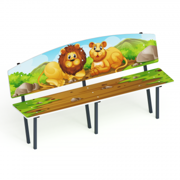 Скамейка детская Саванна - МФ 41.01.01-01.И1