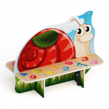 Улитка - Скамейка детская - МФ 41.01.06