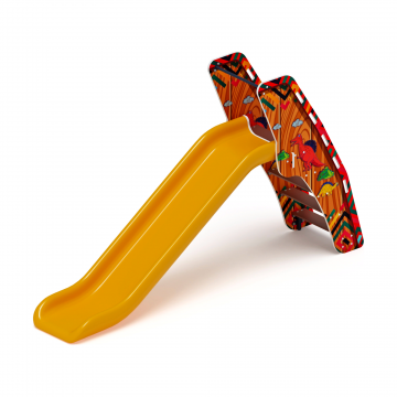 Горка пластиковая - ИО 42.01.01-03 - (желтый скат) H=1200 (Карандаши)