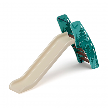 Горка пластиковая - ИО 42.01.01-04 - (бежевый скат) H=1200 (Тайга)