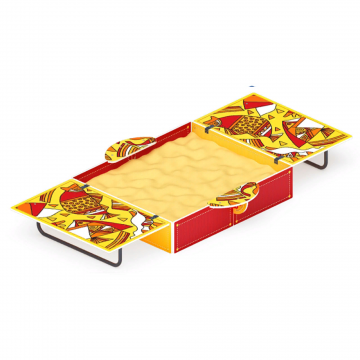 Песочница с крышкой средняя (Рыбы) - ИО 5.01.11-08