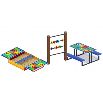 Игровой песочный дворик "Арифметика"