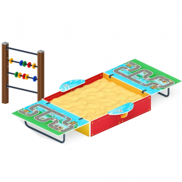 Игровой песочный дворик "Игра 3"