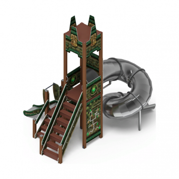 Буровая (Изумруд) труба винтовая Н 2000, горка 750, Н 2000, ДИК 2.28.02-02