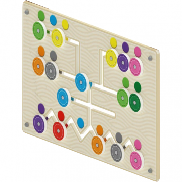 Игровая панель "Изучаем цвета" для теневого навеса