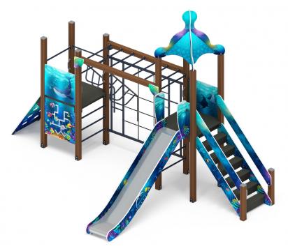 Морской - ДИК 2.17.09-01 - Игровой комплекс H=1500