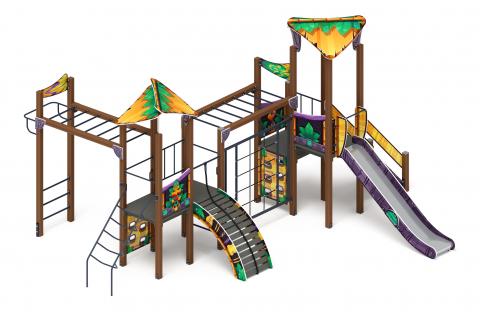 Волшебный город (Майя) - ДИК 2.19.01-01 - Игровой комплекс Н=1500