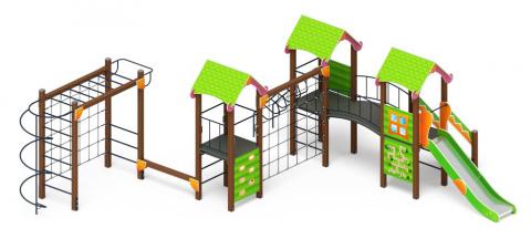 Лукоморье - ДИК 2.25.07-01 - Игровой комплекс H=1200