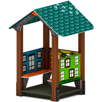 Домик малый 4 (город) МФ 10.01.04-01