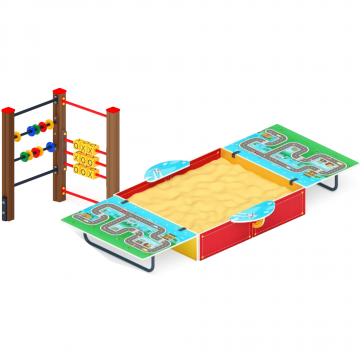 Игровой песочный дворик "Игра"