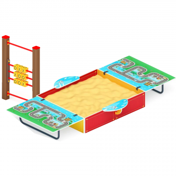 Игровой песочный дворик "Игра 2"
