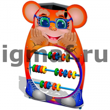 Игровая панель "Счеты-обезьянка"