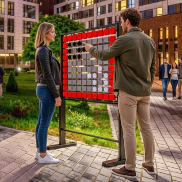 Игровая панель "Шашки 100 элементов"
