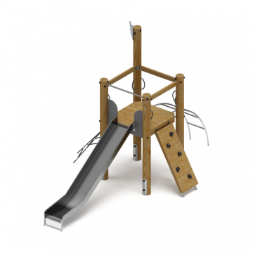 Игровой комплекс (лиственница орех) ДИК 2.24.01-Л.И1.02