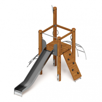 Игровой комплекс (лиственница темный) ДИК 2.24.01-Л.И1.01