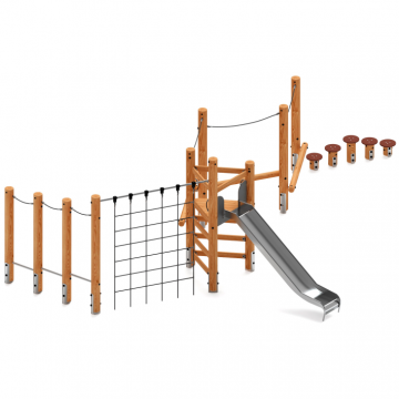 Игровой комплекс (лиственница) ДИК 2.24.07-Л.И1