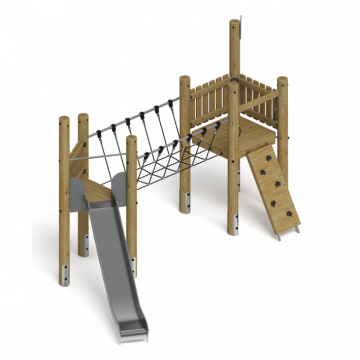 Игровой комплекс (лиственница орех) ДИК 2.24.05-Л.02.И1.02