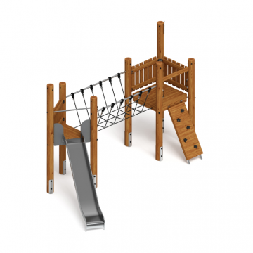 Игровой комплекс (лиственница темный) ДИК 2.24.05-Л.02.И1.01