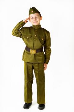 Солдат в брюках ЛЮКС  5-7 лет 122-134