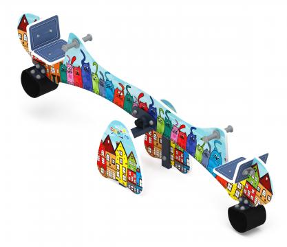 Качалка балансир со спинкой - ИО 21.Д.14.01-01