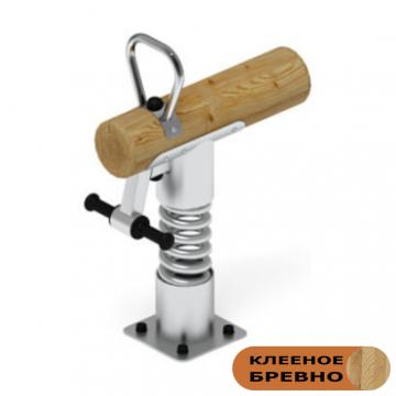 Качалка на пружине (Лиственница орех) ИО 22.24.03-Л.И1.02