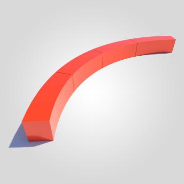 Скамья стеклопластиковая "Лена"