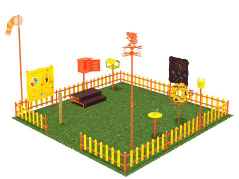 Метеостанция Метеоплощадка Метео-18 Стандарт