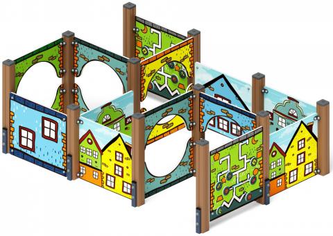 Лабиринт Кубик 3 (город) МФ 20.01.03-01