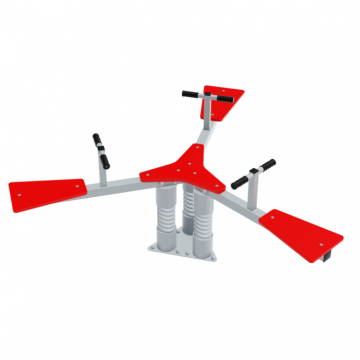  Качалка На троих (три пружины)