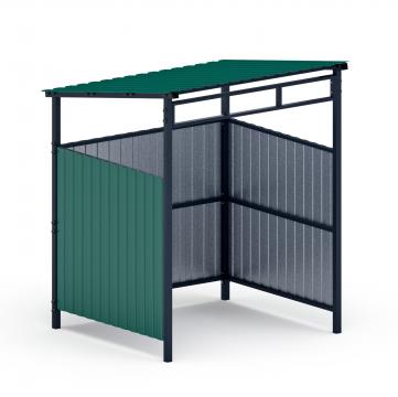 Навес контейнерной площадки для мусора (1 секция) МФ 55.02.03.1-01