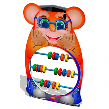 Игровая панель "Счеты-обезьянка"