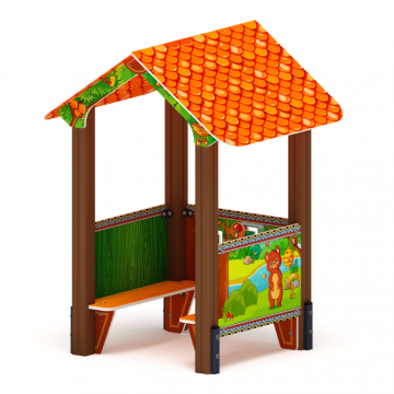 Домик малый 3 (Полянка) МФ 10.01.03-04