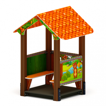 Домик малый 4 (Полянка) МФ 10.01.04-04