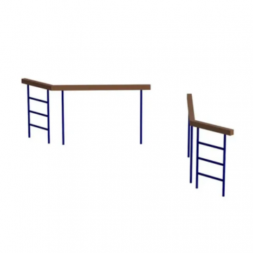 Элемент полосы препятствий Разрушенный мост