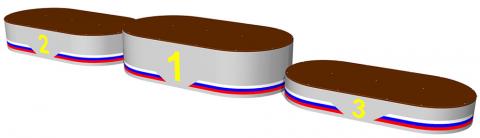 Пьедестал для награждения М1