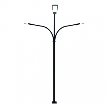 Светильник парковый тройной Сити 3370 мм