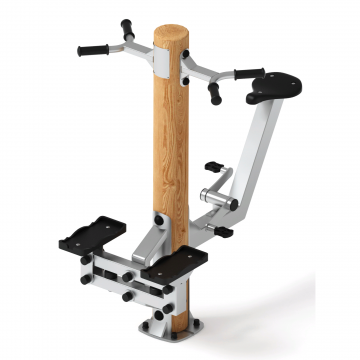 Тренажер степ+вело (лиственница) СТ 018-Л.И3