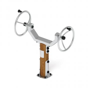 Тренажер рули (положение сидя) (лиственница темный) СТ 106-Л.И2.01