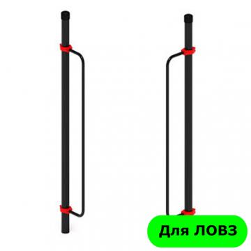 Воркаут ЛОВ 108 красный ВТ 102.02-01