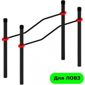 Воркаут ЛОВ 89 красный ВТ 101.06-01