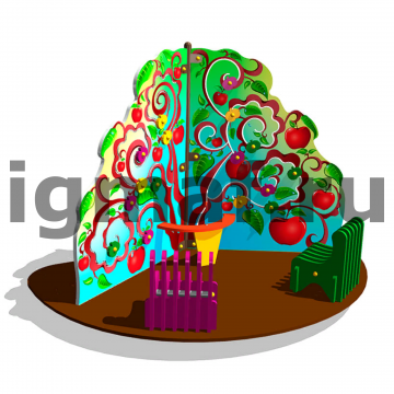 Развивающий элемент «Яблонька»